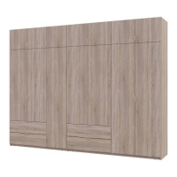 Шкаф для одежды Doros Лукас Дуб сонома 3+4 ДСП 315х50х240 DRS-011709 (42005135)