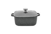 Каструля антипригарная Maestro 280 x 280 мм x 8 л Granite (MR-2828)