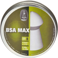 Пульки BSA Max 4,5 мм 400 шт/уп (756)