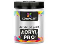 Краска художественная Acryl PRO ART Kompozit 430 мл, 018 белила титановые