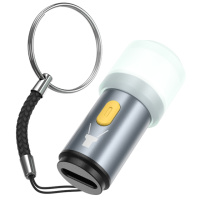 Адаптер LED Hoco UA38A Type-C to LED gray