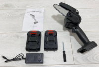 Аккумуляторная цепная мини-пила 20V с двумя АКБ / GSS2-1-4