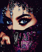 Картина по номерах «Арабська краса»