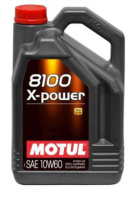 Олія автомобільна, 5л (синтетика, 10W-60, 8100 X-POWER) MOTUL (#106144)