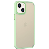 TPU+PC чохол для Apple iPhone 14 (6.1«») - Metal Buttons М'ятний - купити в SmartEra.ua