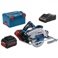 Акумуляторна циркулярна пилка Bosch GKS 18V-68 GC, зарядка + акумулятор, Box