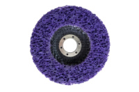 Вспененный абразив синтетический на платформе Рамболд 125 x 10 мм фиолетовый (125 корал ф)