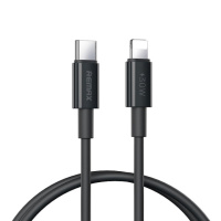 Кабель REMAX  Dofon Series 30W PD Fast Charging  Data Cable 1M RC-C026  (C-L) Black (6954851231202)