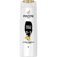 Шампунь Pantene Pro-V 3 в 1 Густые и крепкие 360 мл (8001090673329/8006540476727)