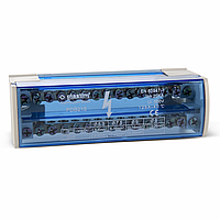 TENCE Крос модуль, розподільний блок, нульова шина в корпусі, монтаж на DIN рейку 2х15