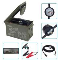 Компресор автомобільний «VOIN» VM-070 «MILITARY SERIES» 150psi/25A/90л/клемми