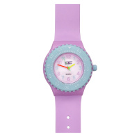 Дитячий годинник Better 004 Purple-Blue-White з кварцовим механізмом та силіконовим ремінцем