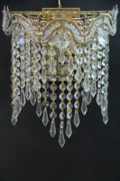 Хрустальное Бра SVLIGHT двухламповое 18078/2 золото