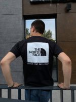 Футболка The north face box logo черные