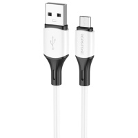 Дата кабель Borofone BX79 USB to MicroUSB (1m), Білий - купити в SmartEra.ua