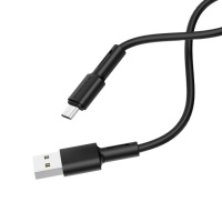 Кабель Borofone BX31 USB to MicroUSB 1m black