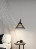 Люстра потолочная LED MJ55/1-bk-k Серый 25-180х20х20 см.