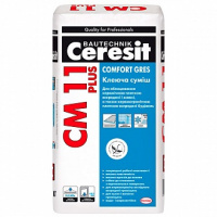 Клей для плитки Ceresit СМ 11 Plus Comfort Gres 25 кг