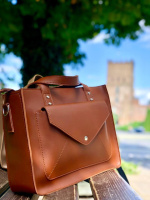 Lucherino 630 РУДА — якісна фабрична сумка в стилі Tote Bag