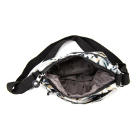 Маленька текстильна сумка через плече з візерунком 75058AL