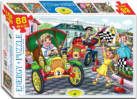 Детские Пазлы «Гонщики»  83316 ЕГ-05 88 элементов