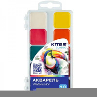 Акварель Kite Classic K-060 10 цветов