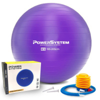 М'яч для фітнесу (фітбол) Power System PS-4018 Ø85 cm PRO Gymball Purple