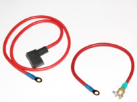 Комплект проводів АКБ для автомобілю ГАЗ 52 з латуними литими клемами