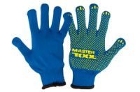 Перчатка Mastertool 60/40% x 58г x 10« синяя (83-0319) (10 шт.)