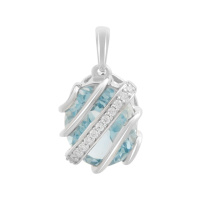 Серебряная подвеска CatalogSilver с топазом 5.88ct (2179696)