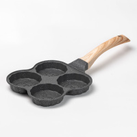 Сковорода для панкейків з антипригарним покриттям 19.5*19.5*2.5 см, сірий