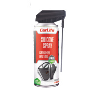 Змазка силіконова CarLife Silicone Spray Professional, 200мл