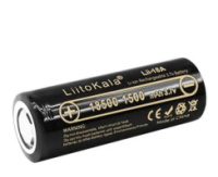 Аккумулятор 18500 на 1500mAh, LiitoKala Lii-18A, 1шт Батарейка аккумуляторная Пальчиковый аккумулятор