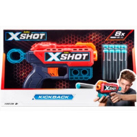 Бластер игровой в наборе X-Shot Kickback 36184R