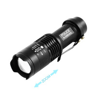 Фонарь Police 8468 - XPE 1x14500/1xAA, ЗУ 220V, zoom, BOX