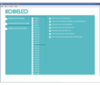 Установка программы Kobelco Repair Hydraulic Excavators - Shop Manuals