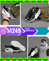 Puma Cali Чёрные с белым