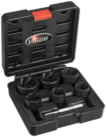 Набор спиральных головок экстракторов 1/2« , VIGOR, V3741