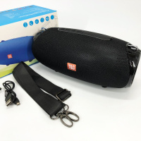 Портативная Bluetooth колонка TG534 SD IPX5 с ремешком, аккумуляторная колонка для музыки. Цвет: черный