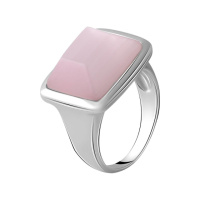 Срібне кільце SilverBreeze з котячим оком (2053767) 17 розмір