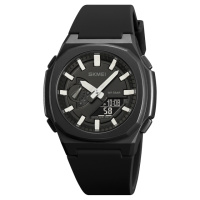 Чоловічий годинник Skmei 2091BKWTBK Black-White-Black з комбінованим циферблатом та захистом 5 ATM