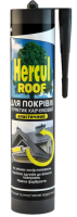 Каучуковий герметик для покрiвлi ROOF (прозорий/280 мл) / HERCUL