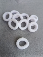 Резинка махровая/ 2 см/ белый/ Цена за 1 шт