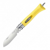 Нож Opinel 9 DIY, желтый (001804)