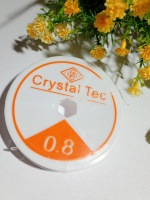 Резинка для рукоделия/ 0.8 мм / 6.5 м / прозрачная