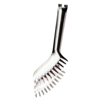 Щипцы кухонные металлические 23×4 (см) кулинарные щипцы для мяса, рыбы, гриля поварские щипцы Серебристый HP-8-65