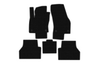 Резиновые Коврики Carsuit (Черный) для Ford Connect 2021- гг