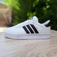 Adidas Samba білі з чорним