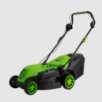 Професійна електрична газонокосарка ELM3820 Felső : 2000 Вт, ширина скошування 38см, вага 11.4кг