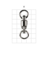 Вертлюг Fishing ROI Ball bearing swivel with solid ring